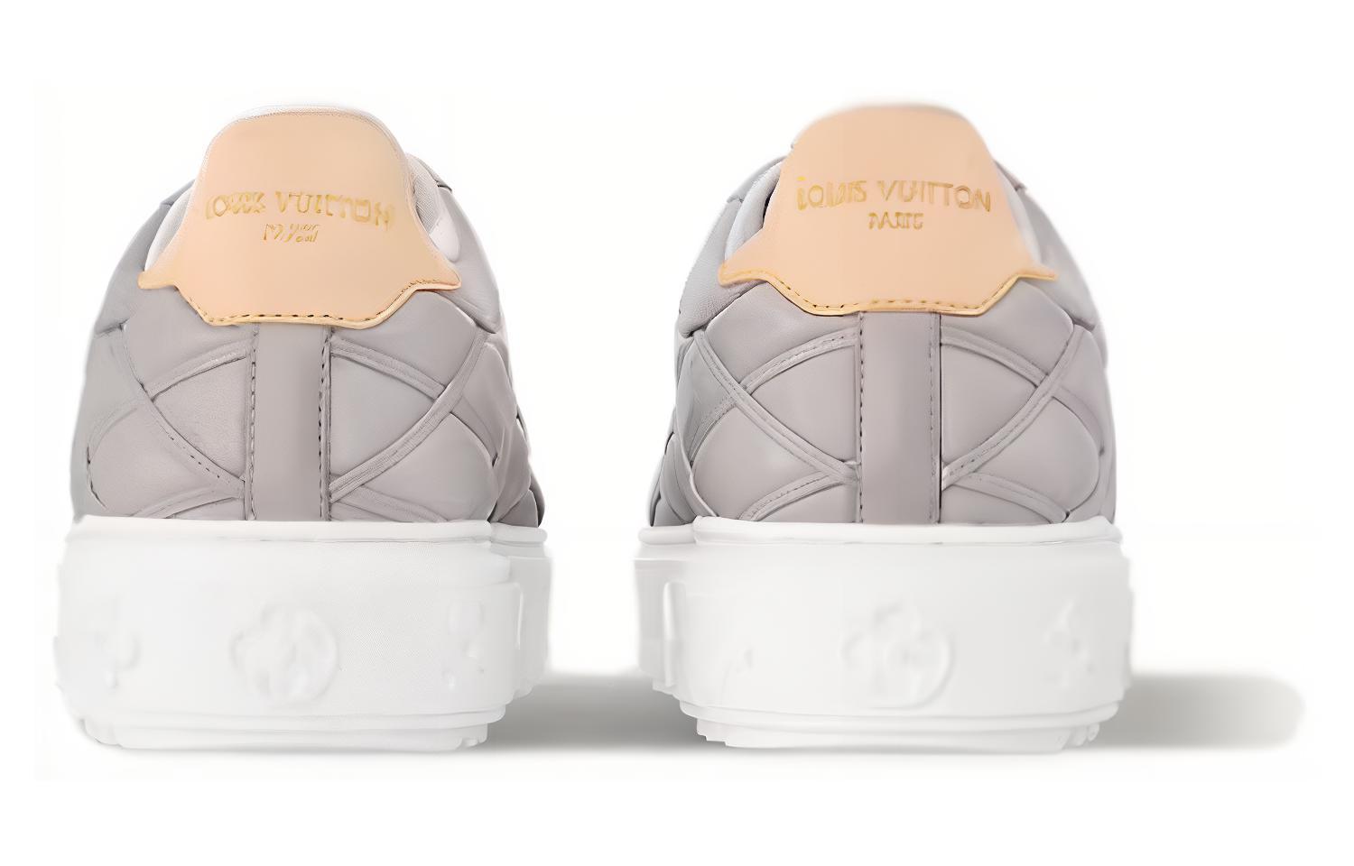 Shop (W) Sneaker Louis Vuitton Low Top 'Kulit Abu-Abu' 1ACJ29