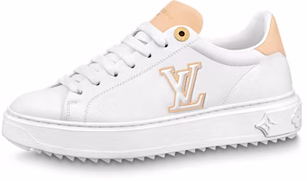 (Women) Louis Vuitton Low-Top Sneaker 'White Calf Leather' 1ABVQH (Women) Louis Vuitton Low-Top Sneaker 'White Calf Leather' 1ABVQH