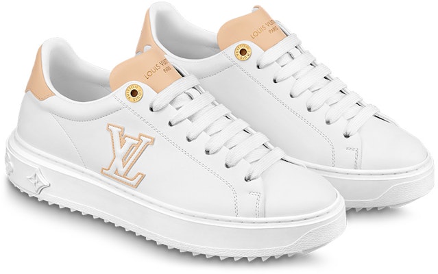 (W) Louis Vuitton Sepatu Sneaker Rendah 'Kulit Anak Sapi Putih' 1ABVQH Order (W) Louis Vuitton Sepatu Sneaker Rendah 'Kulit Anak Sapi Putih' 1ABVQH