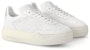 (W) Louis Vuitton Kasut Sneaker Rendah Kulit Putih 1ACL5O