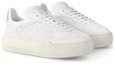 Shop (W) Louis Vuitton Kasut Sneaker Rendah Kulit Putih 1ACL5O