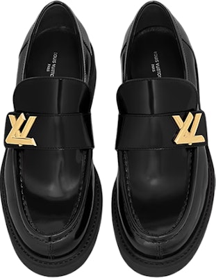 (W) ルイ・ヴィトン LVアカデミーローファー (黒) 1ABPBH Lookbook (W) ルイ・ヴィトン LVアカデミーローファー (黒) 1ABPBH