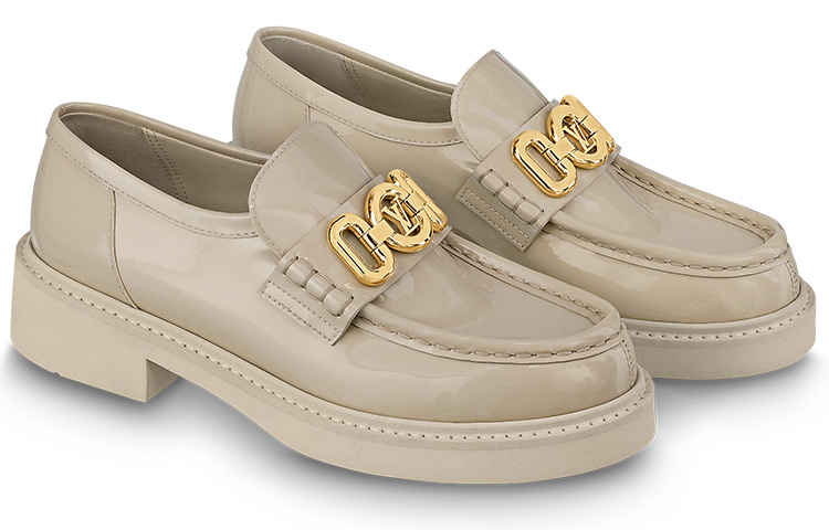(W) LV LV Academy Loafers 'Beige' 圖 2