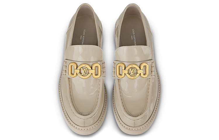 (W) LV LV Academy Loafers 'Beige' 圖 3
