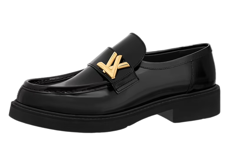 (Women) Louis Vuitton LV Academy Loafers 'Black' 1ABPBH