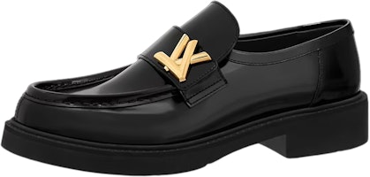 (Women) Louis Vuitton LV Academy Loafers 'Black' 1ABPBH (Women) Louis Vuitton LV Academy Loafers 'Black' 1ABPBH