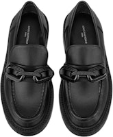 (W) Louis Vuitton LV Academy Loafers 'Hitam dengan Rantai' 1A9R6Y Shop (W) Louis Vuitton LV Academy Loafers 'Hitam dengan Rantai' 1A9R6Y