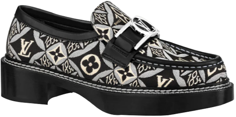 (W) Louis Vuitton LV Academy Schuhe ''Schwarz mit Monogramm'' 1A8UV1 Order (W) Louis Vuitton LV Academy Schuhe ''Schwarz mit Monogramm'' 1A8UV1