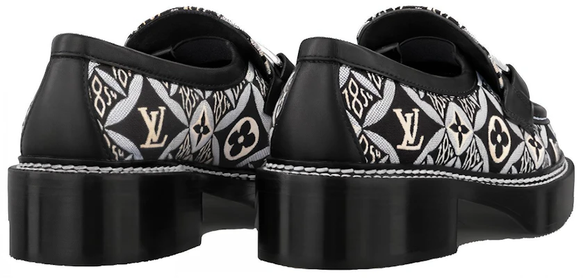 (W) Louis Vuitton LV Academy Schuhe ''Schwarz mit Monogramm'' 1A8UV1 Shop (W) Louis Vuitton LV Academy Schuhe ''Schwarz mit Monogramm'' 1A8UV1