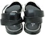 (W) Sandal Sukan 'Hitam Putih' Louis Vuitton LV Academy 1A66E1