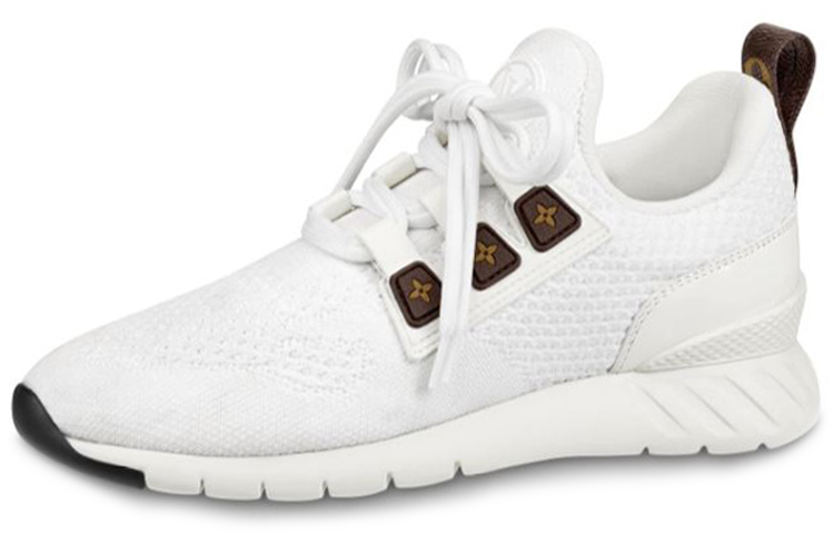(Women) Louis Vuitton LV Aftergame Sports Shoes White 1A57CO