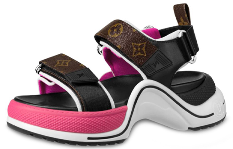 (W) LV LV Archlight 'Black Pink'