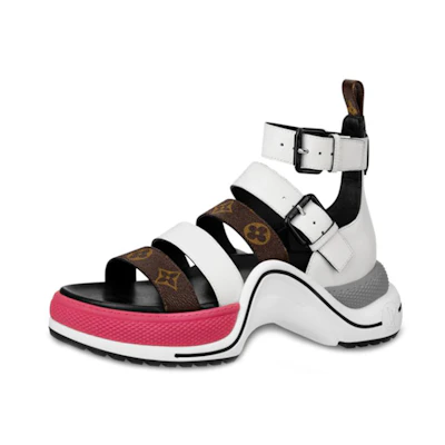 (W) LV LV Archlight 'White Pink Brown'