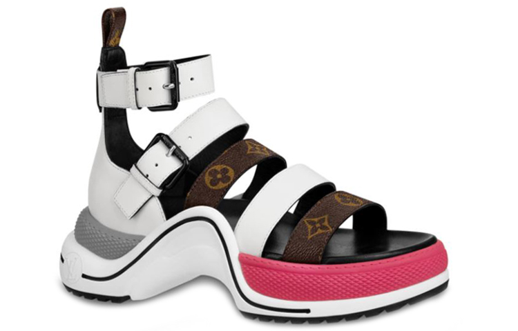(W) LV LV Archlight 'White Pink Brown' 圖 2