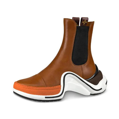 (W) LV LV Archlight Flat Chelsea Boots 'Brown'