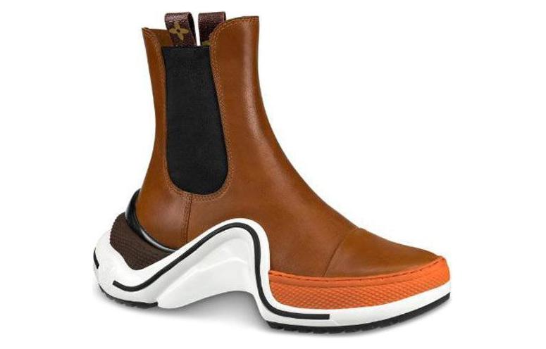 (W) LV LV Archlight Flat Chelsea Boots 'Brown' 圖 2