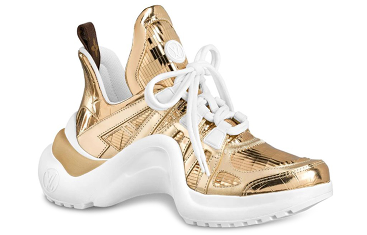 Order (W) Louis Vuitton LV Archlight Baskets Montantes Sport Or 1A87R8