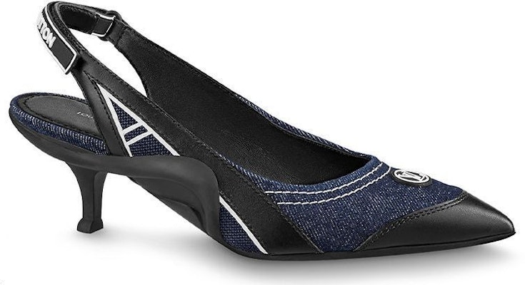 (W) Louis Vuitton LV Archlight Pumps 'Denim' Sepatu Wanita 1AABOB Order (W) Louis Vuitton LV Archlight Pumps 'Denim' Sepatu Wanita 1AABOB