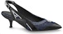 (W) Louis Vuitton LV Archlight Pumps 'Denim' Kasut Tumit Tinggi 1AABOB