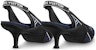 (W) Louis Vuitton LV Archlight Pumps 'Denim' Kasut Tumit Tinggi 1AABOB