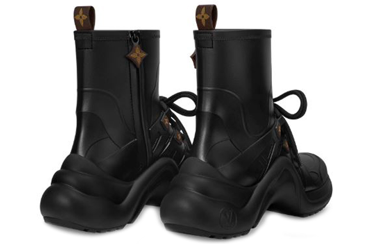Purchase (W) Bottes de Pluie Louis Vuitton LV Archlight Noires 1A67B8