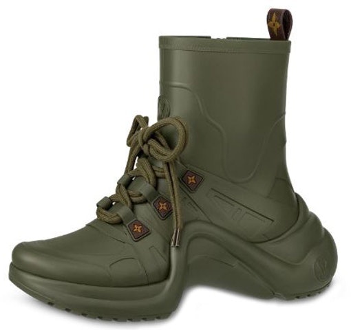 women-louis-vuitton-archlight-matte-rubber-military-green-rain-boot-1-a67-be
