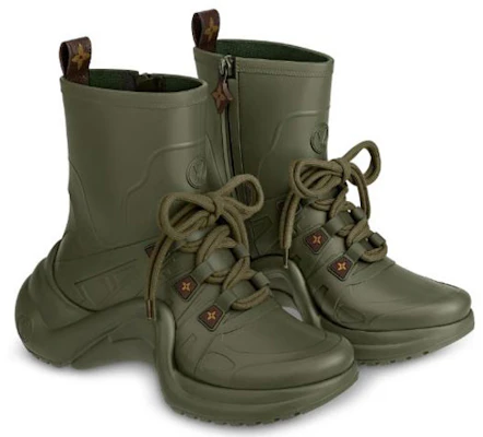 (W) Bottes de Pluie LV Archlight Vert Louis Vuitton 1A67BE Order (W) Bottes de Pluie LV Archlight Vert Louis Vuitton 1A67BE