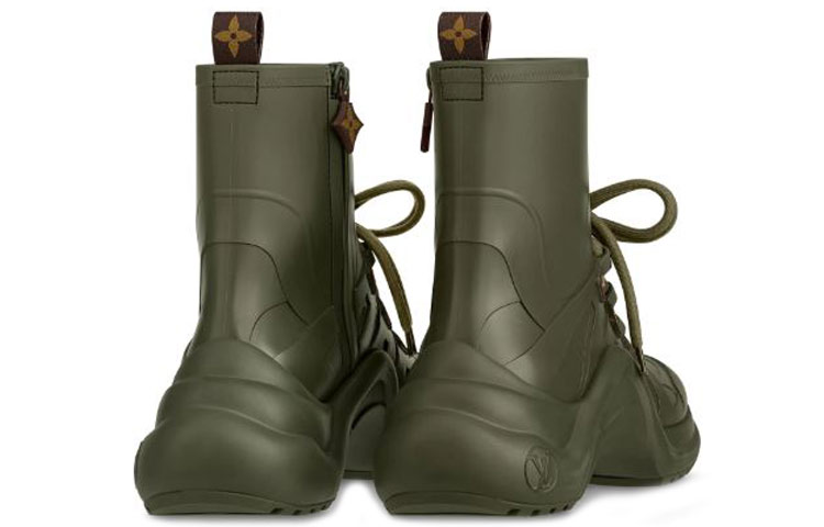 Lookbook (W) Bottes de Pluie LV Archlight Vert Louis Vuitton 1A67BE