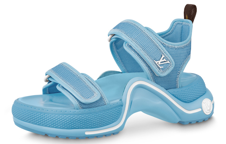 (Women) Louis Vuitton LV Archlight Sandals 'Sky Blue' 1AAEHC