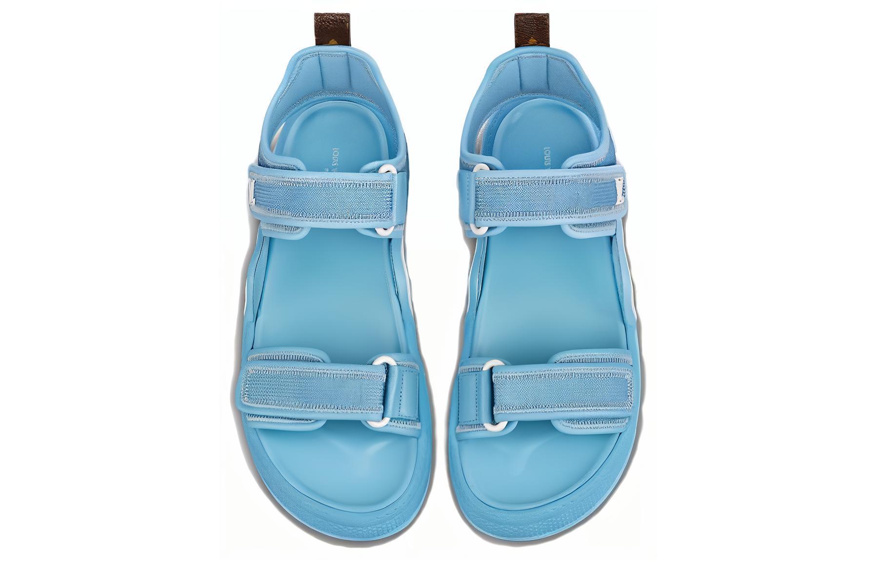 Details for (W) Sandales Louis Vuitton LV Archlight ''Bleu Ciel'' 1AAEHC