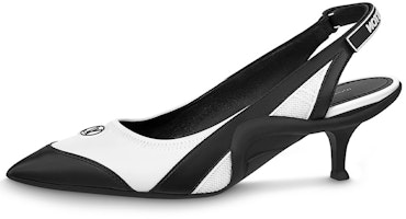 (Women) Louis Vuitton LV Archlight Slingback Heels 'White' 1AABXR (Women) Louis Vuitton LV Archlight Slingback Heels 'White' 1AABXR