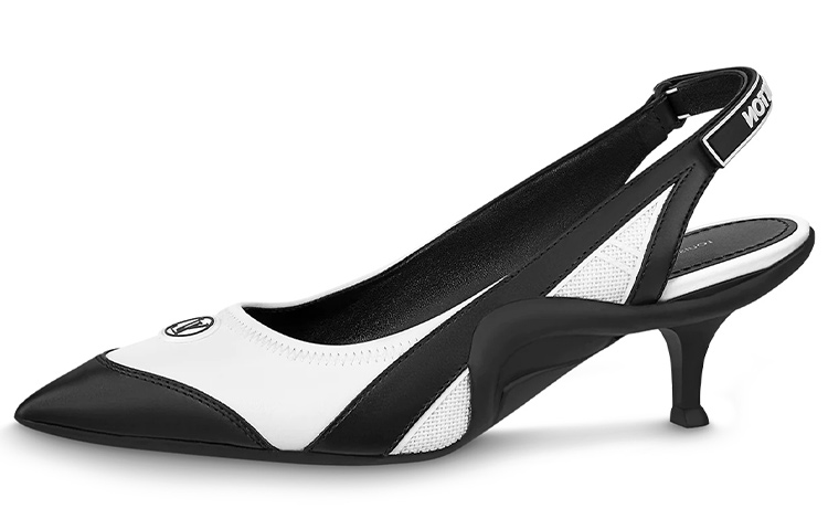 (Women) Louis Vuitton LV Archlight Slingback Heels 'White' 1AABXR