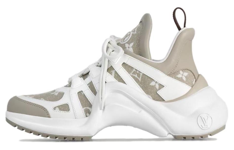 (Women) Louis Vuitton LV Archlight Sneakers 'Beige Monogram' 1AC27I
