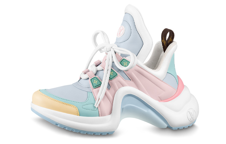 (Women) Louis Vuitton LV Archlight Sneakers 'Blue Pink White' 1AAEKF