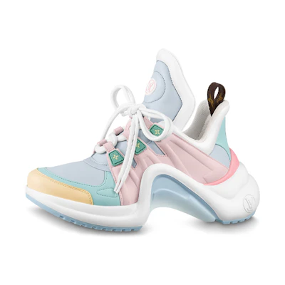 (W) LV LV Archlight Sneakers 'Blue Pink White'