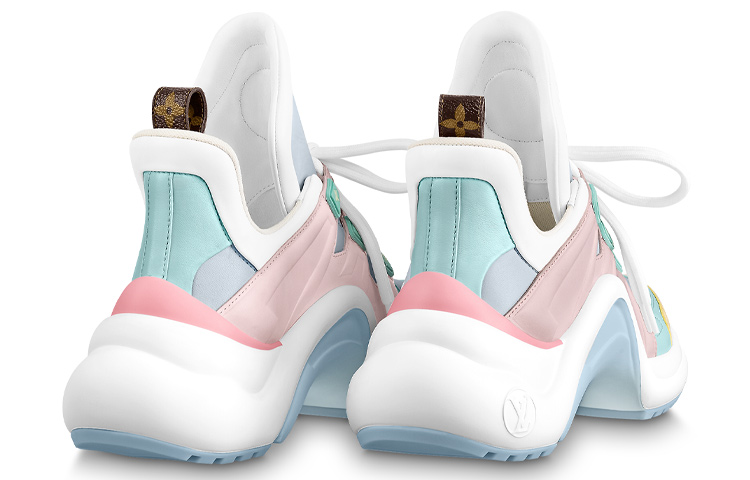 (W) LV LV Archlight Sneakers 'Blue Pink White' 圖 4