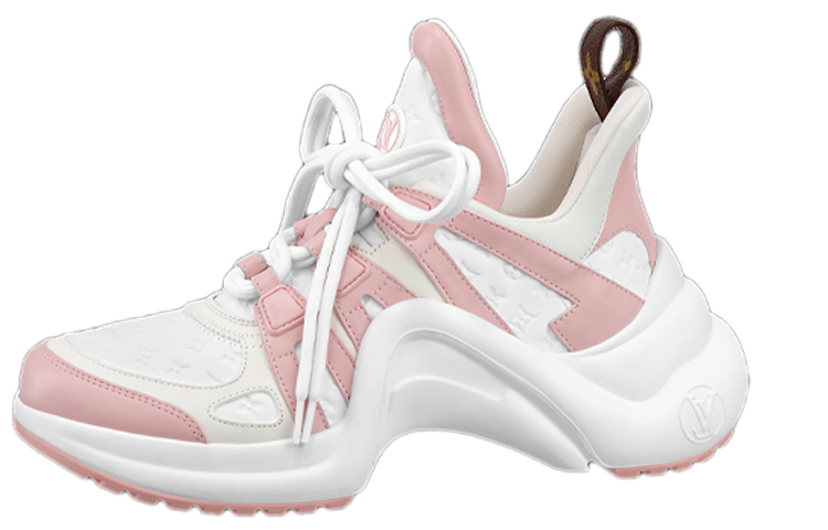(W) LV LV Archlight Sneakers 'White Pink'