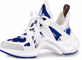 (Women) Louis Vuitton LV Archlight Sneakers 'White with Blue Monogram' 1AACTQ (Women) Louis Vuitton LV Archlight Sneakers 'White with Blue Monogram' 1AACTQ
