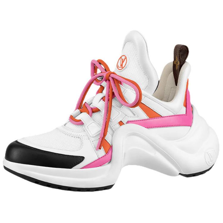 (W) LV LV Archlight Sneakers 'White Pink Black'