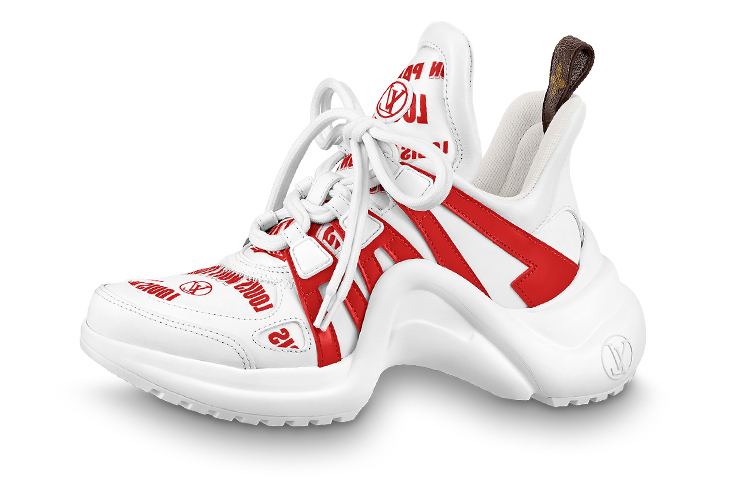 (Women) Louis Vuitton LV Archlight Sneakers 'White Red' 1A9D4E