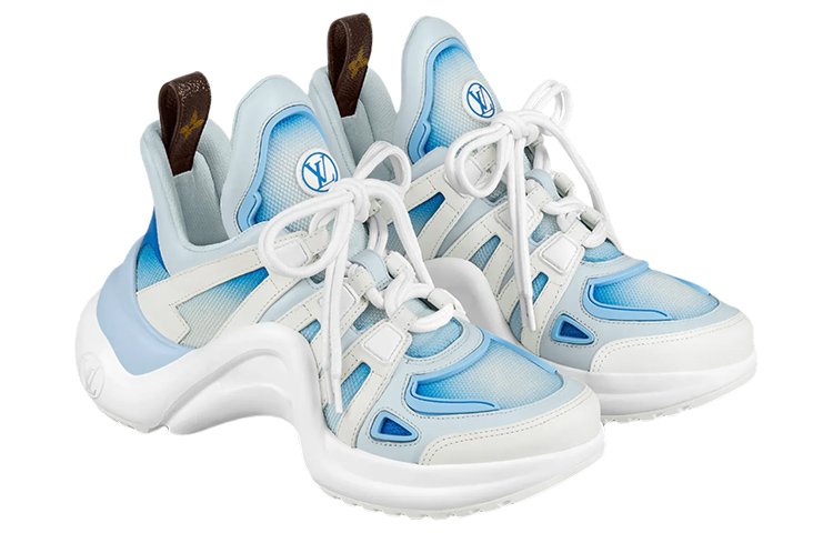 Order (W) Louis Vuitton LV Archlight Sneakers ''Wit Blauw'' 1A9RV9