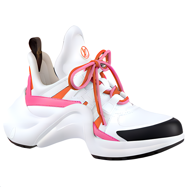 (W) LV LV Archlight Sneakers 'White Pink Black' 圖 2