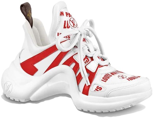 (W) Sneakers Louis Vuitton LV Archlight 'Putih Merah' 1A9D4E Order (W) Sneakers Louis Vuitton LV Archlight 'Putih Merah' 1A9D4E