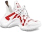 Order (W) Sneakers Louis Vuitton LV Archlight 'Putih Merah' 1A9D4E