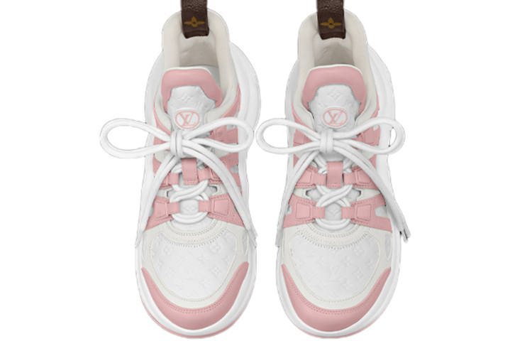 (W) LV LV Archlight Sneakers 'White Pink' 圖 3