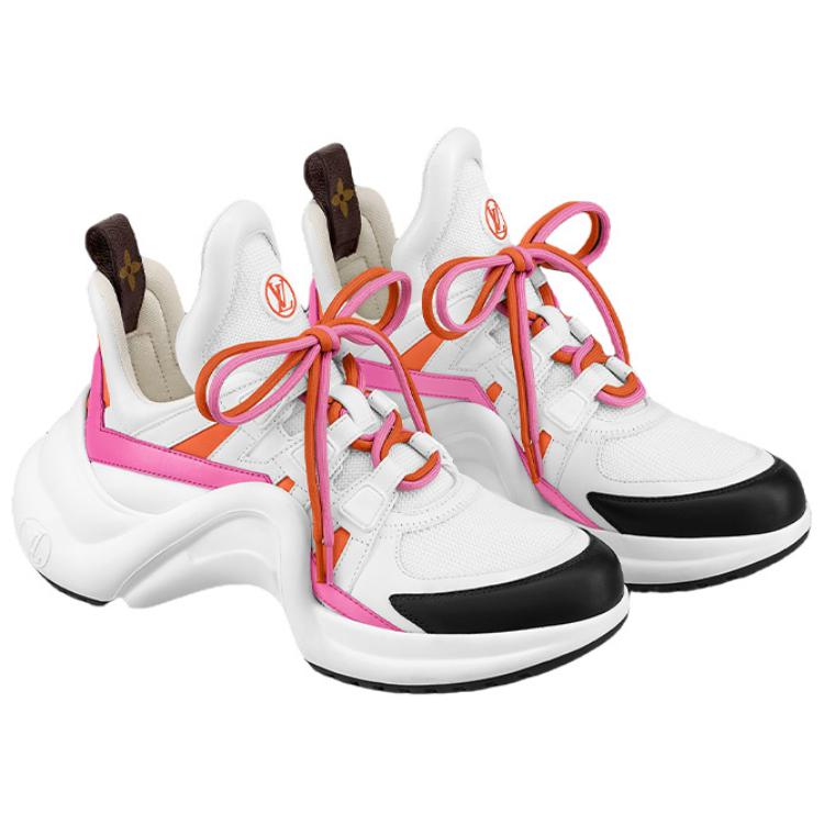 (W) LV LV Archlight Sneakers 'White Pink Black' 圖 3