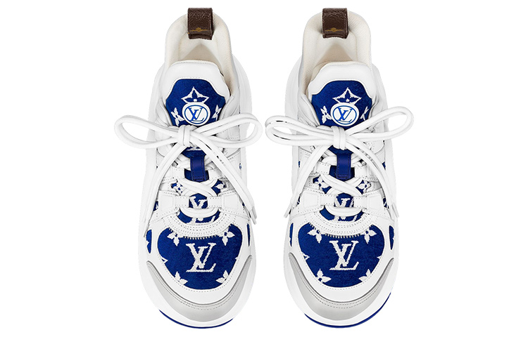 (W) LV LV Archlight Sneakers 'White with Blue Monogram' 圖 4