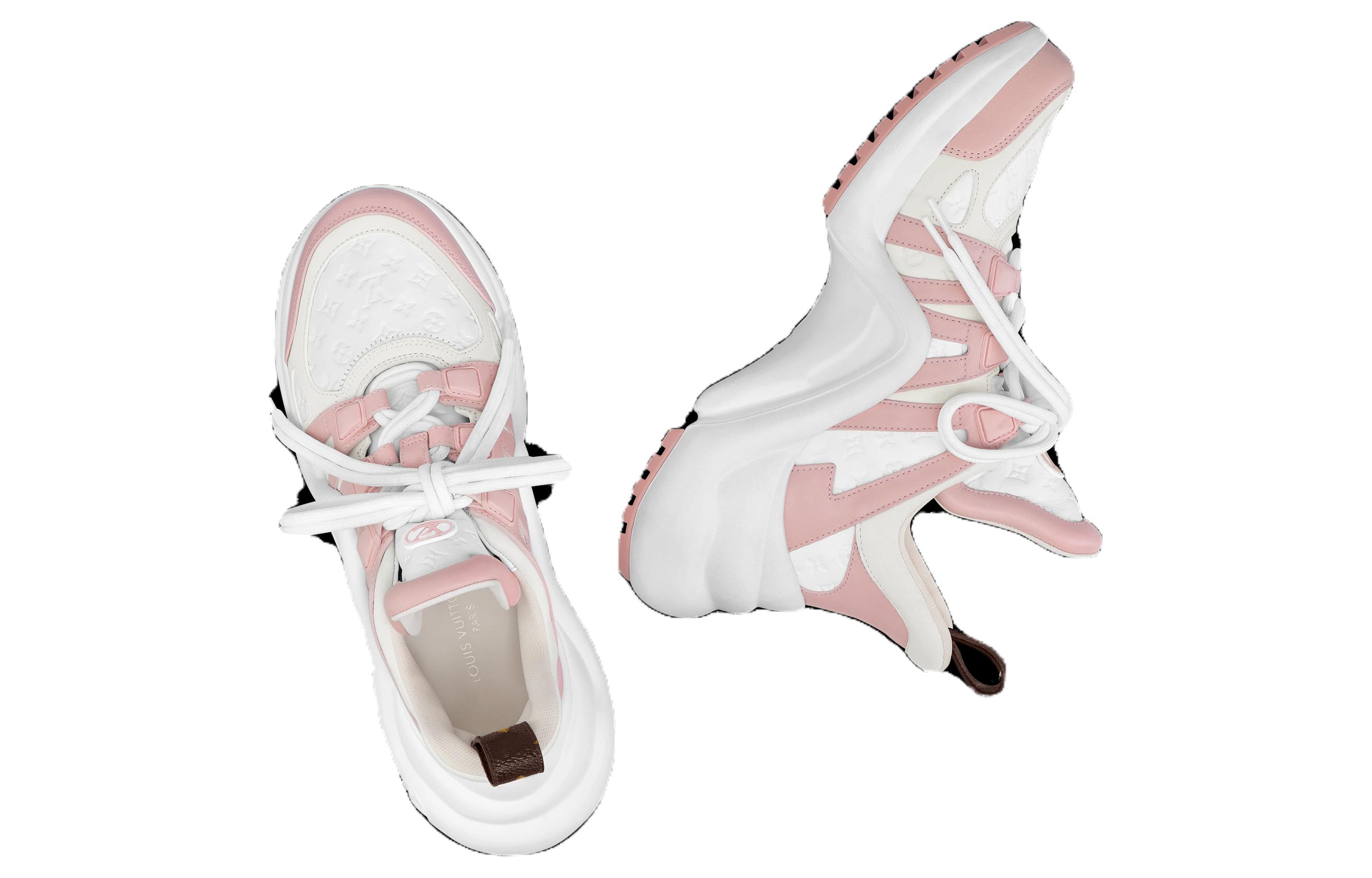 (W) LV LV Archlight Sneakers 'White Pink' 圖 4