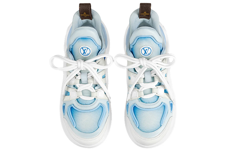 Purchase (W) Louis Vuitton LV Archlight Sneakers ''Wit Blauw'' 1A9RV9