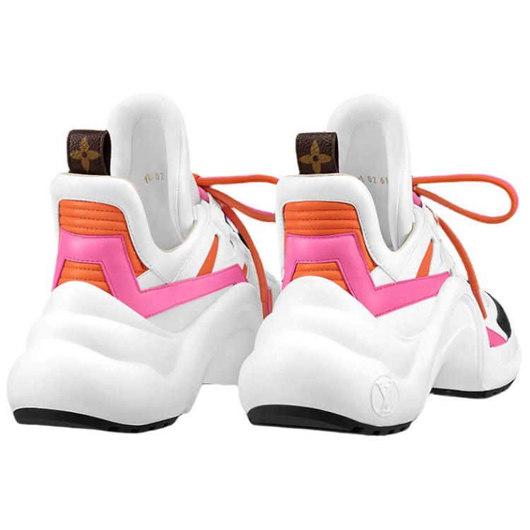(W) LV LV Archlight Sneakers 'White Pink Black' 圖 5